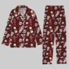 Coquette Bow Dr Pepper Christmas Pajama Set1