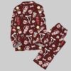 Coquette Bow Dr Pepper Christmas Pajama Set2