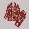 Corgi Dog Christmas Pajamas Set