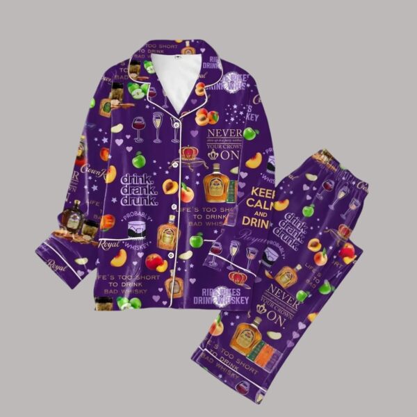 Crown Royal Christmas Pajama Set