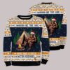 Custom Name Bigfoot Wanna Have Beer With Christmas Ugly Sweater1