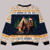 Custom Name Bigfoot Wanna Have Beer With Christmas Ugly Sweater3