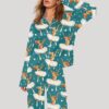 Dachshund Ballet Art Pajama Set