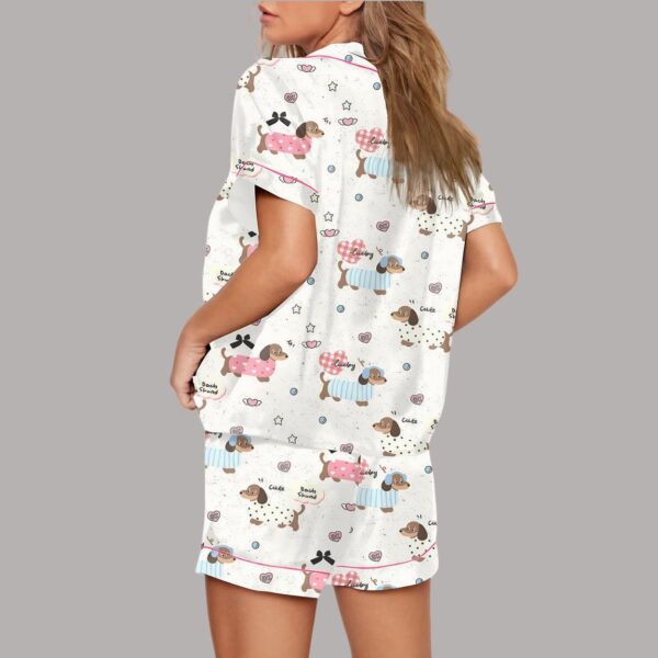 Dachshund Cute Dog Pajama Set2