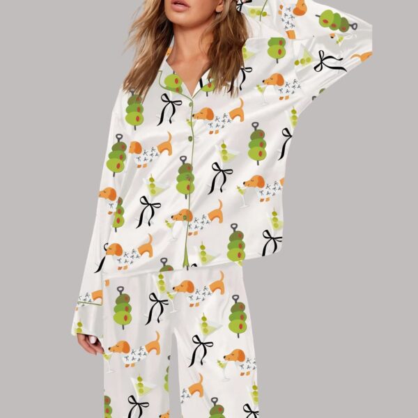 Dachshund Weenies Dirty Martini Pajama Set