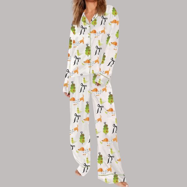 Dachshund Weenies Dirty Martini Pajama Set1