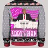 Daddy's Home White House Trump Ugly Christmas Sweater 2