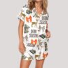 Deer Season Satin Pajama Set3