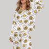 Deviled Eggs Satin Pajama Set1