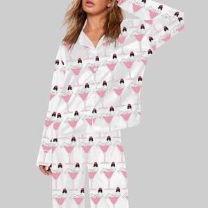 Funny Cat Liquor Art Pajama Set