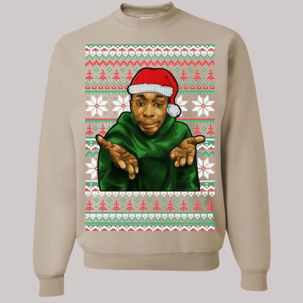 Funny Khaby Lame Ugly Christmas Sweatshirt1