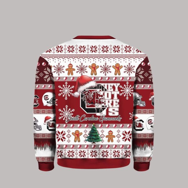 Gamecocks They Not Like Us Ugly Christmas Sweater1