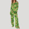 Green Merry Grinchmas Pajama Set 1