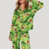 Green Merry Grinchmas Pajama Set