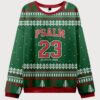 Green Psalm 23 Christian Ugly Christmas Sweater