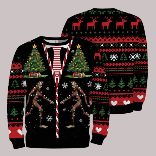 Grumpy Bigfoot Ugly Sweater1