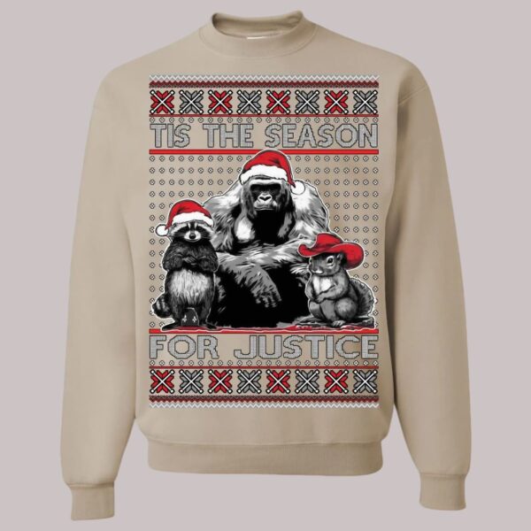 Have Tis The Season For Justice Ugly Christmas Sweatshirt