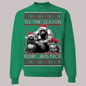 Have Tis The Season For Justice Ugly Christmas Sweatshirt2