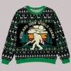 Hide And Seek World Champ Bigfoot Christmas Ugly Sweater