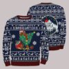 I Party With Sasquatch Christmas Ugly Sweater1