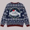 I Party With Sasquatch Christmas Ugly Sweater2