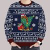 I Party With Sasquatch Christmas Ugly Sweater3