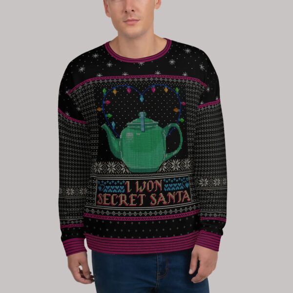 I Won Secret Santa Ugly Christmas Sweater1