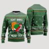 IGHT Imma Head Out Santa Funny Ugly Christmas Sweater