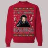 It's Not Christmas Until Hans Gruber Falls From Nakatomi Plaza Ugly Christmas Sweatshirt2