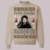 It's Not Christmas Until Hans Gruber Falls From Nakatomi Plaza Ugly Christmas Sweatshirt3