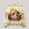 Jesus Christ Is Born Ugly Sweater Design Christmas Christian Sweater