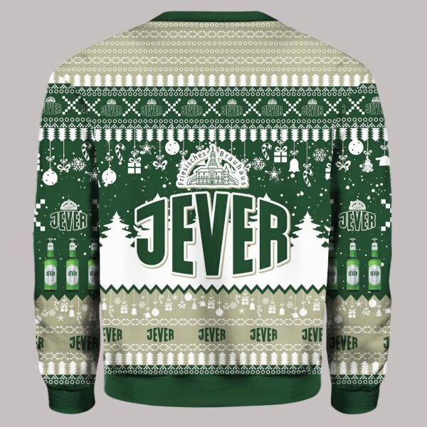 Jever German Beer Ugly Christmas Sweater 2