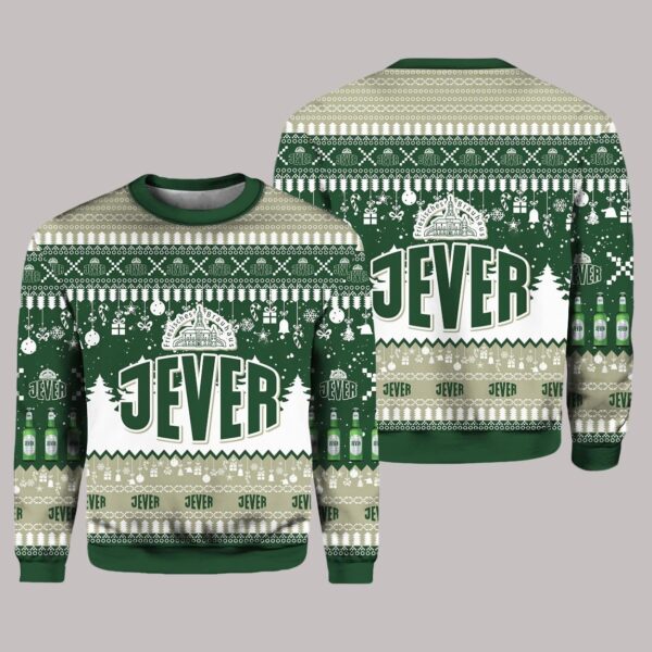 Jever German Beer Ugly Christmas Sweater 3