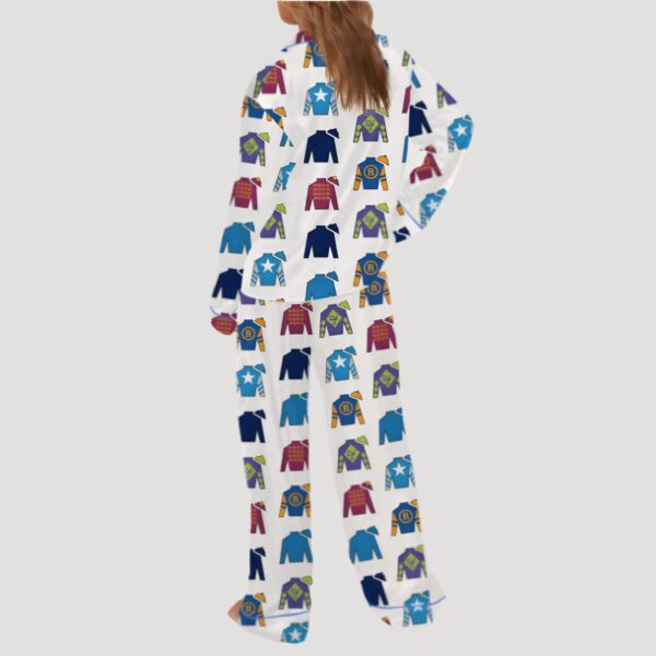 Jockey Racing Silks Satin Pajama Set2