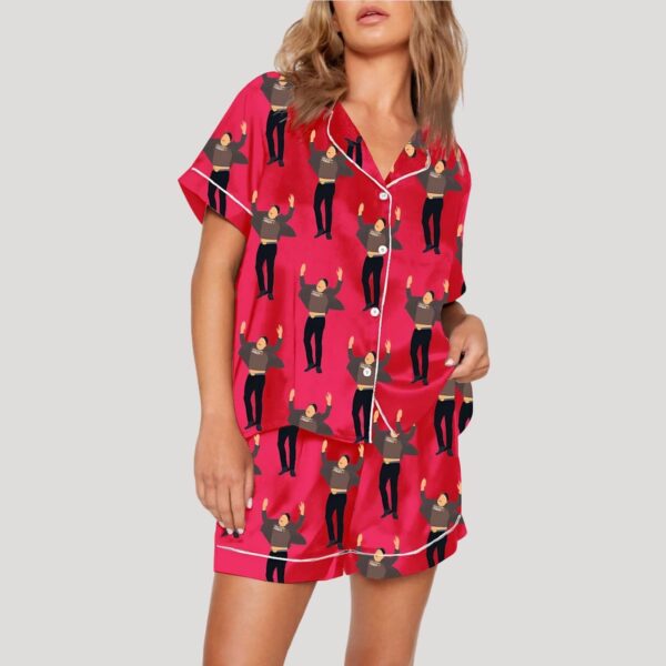 Jumping Musk Short Sleeve Pajama Set1