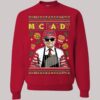 Mac Daddy Trump 2024 Ugly Christmas Sweatshirt1