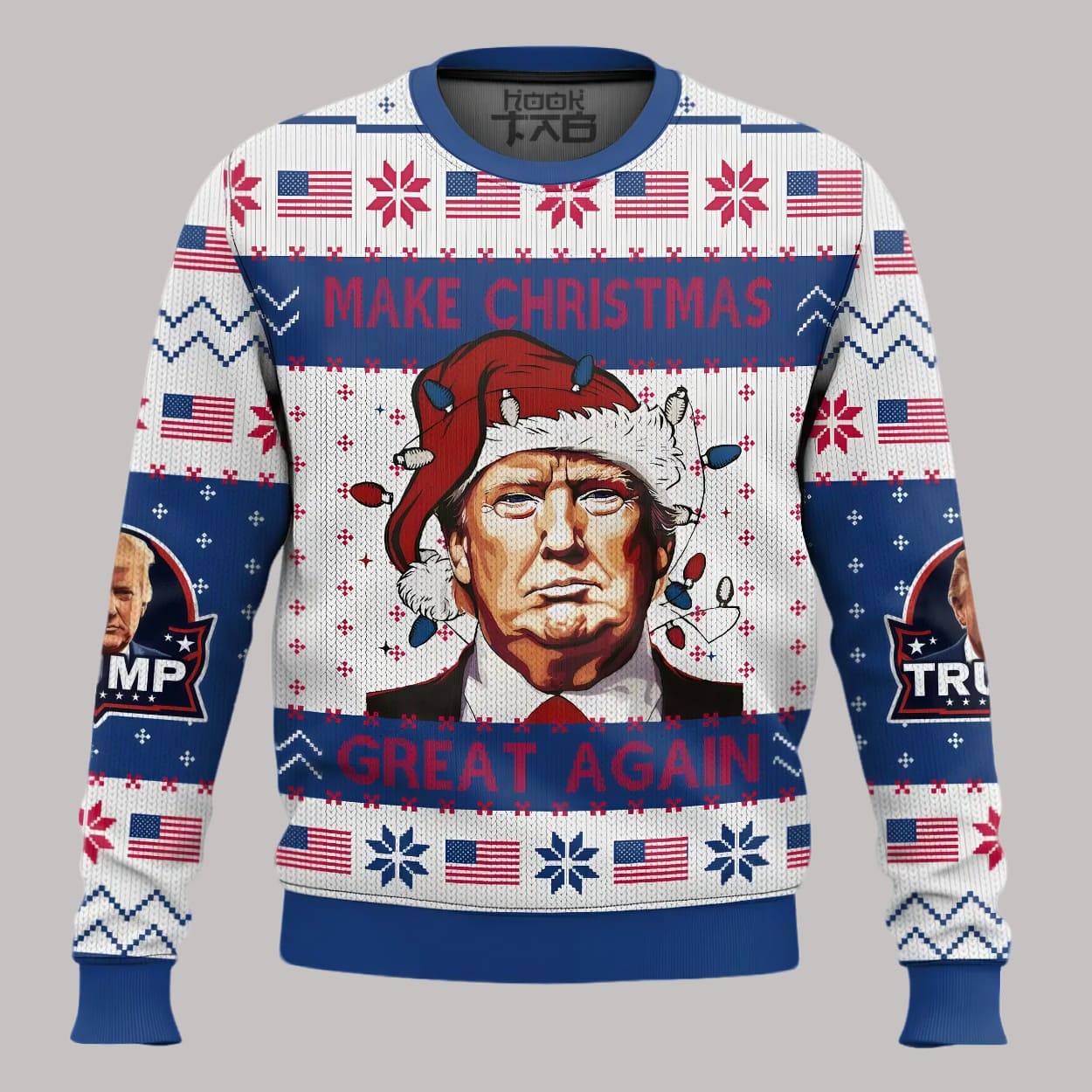 Make Christmas Great Again Trump Christmas Ugly Sweater