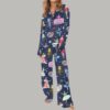 Nutcracker Ballet Satin Pajama Set1