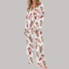 Obsessive Cup Disorder Christmas Satin Pajama Set2