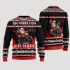 Oh What Fun It Is To Ride Santa Drive Motorbike Christmas Sweater