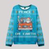 Peace On Earth Christian Ugly Christmas Sweater