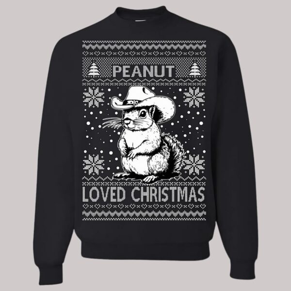 Peanut Loved Christmas Ugly Christmas Sweatshirt