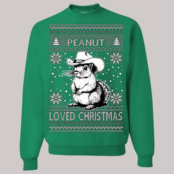 Peanut Loved Christmas Ugly Christmas Sweatshirt1