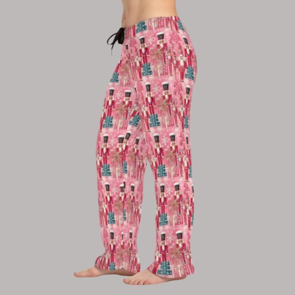 Pink Christmas Nutcracker Pajama Pants4