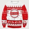 Red Stripe Beer Ugly Sweater