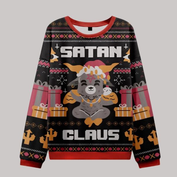 Satan Claus Ugly Sweater