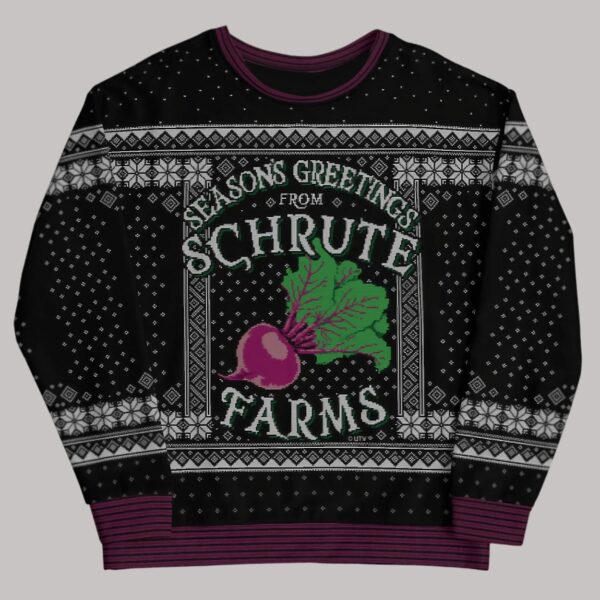 Seasons Greetings From Schrute Farms Ugly Sweater