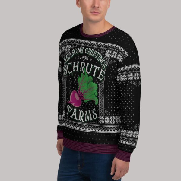 Seasons Greetings From Schrute Farms Ugly Sweater2