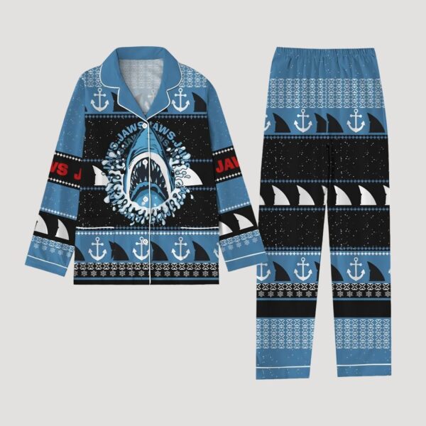 Shark Xmas Pajamas Set1