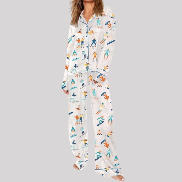 Ski Holiday Pajama Set1